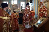 Архиерейское богослужение в Ивановском 